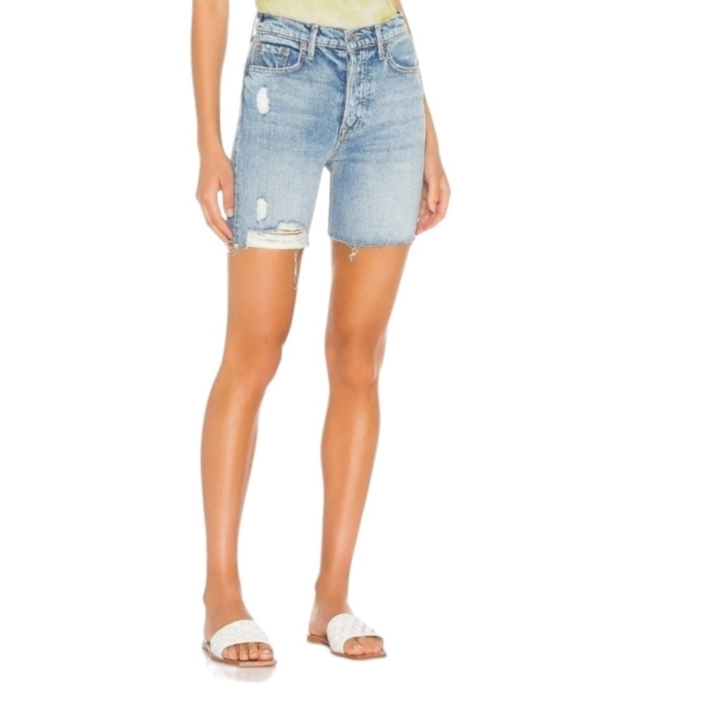 GRLFRND | Riley Denim Shorts